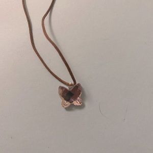 Swarovski Crystal Butterfly Necklace